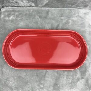 Fiesta Fiestaware Homer Laughlin Bread Tray Scarlet
